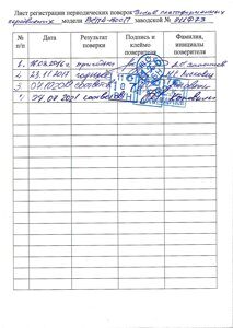 поверка 21г